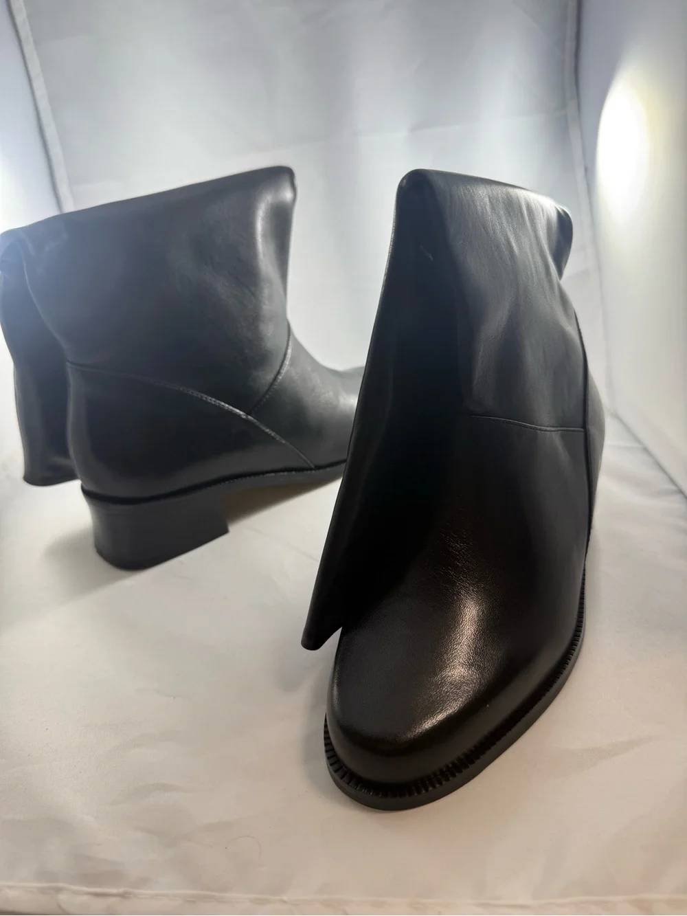Classic Black Bellow Knee Women's Boots